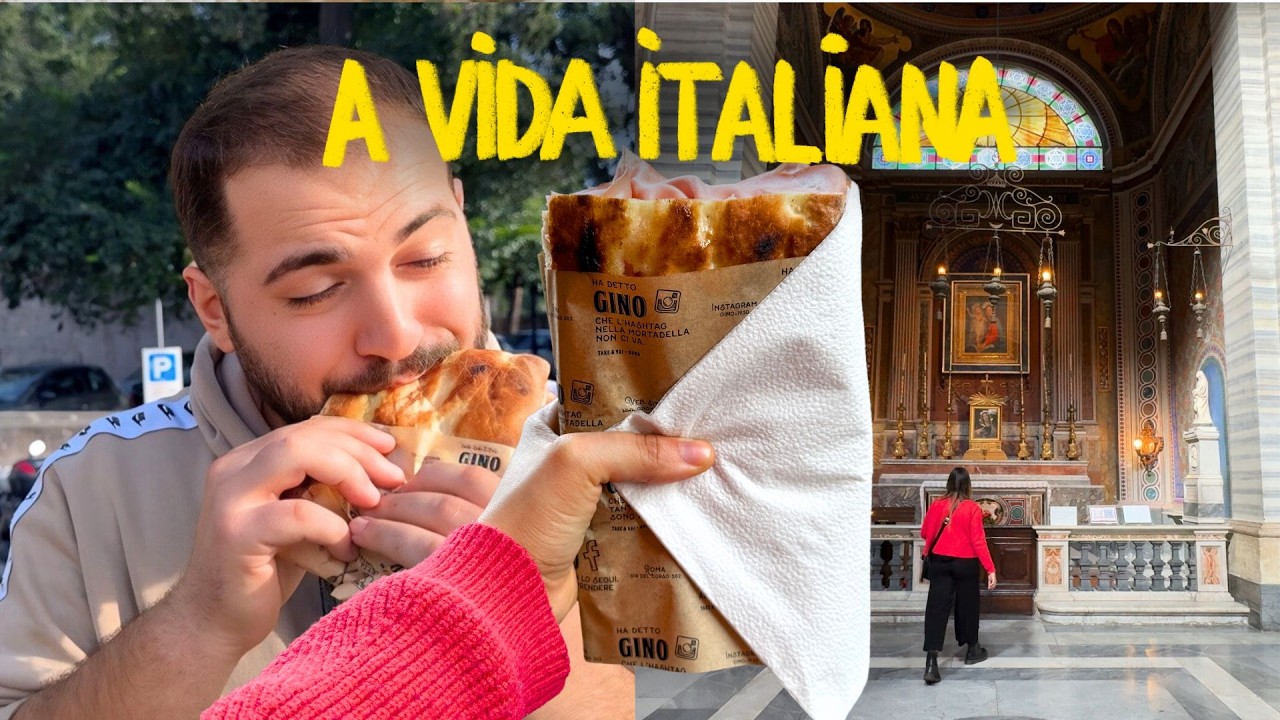 UM DIA SEM PLANOS EM ROMA 🍕🍂 O MEDO DE VIVER A VIDA
