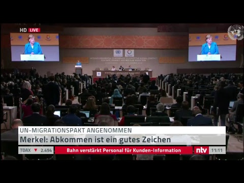 Live: Merkel spricht in Marrakesch zum Migrationspakt