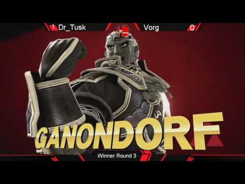 Vorg (DK,Ganon,Luigi) Vs DrTusk (Bowser,Marth) - winners 3