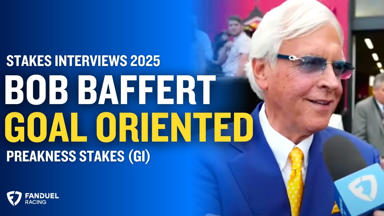 Bob Baffert reacts to Journalism's Win in the Preakness