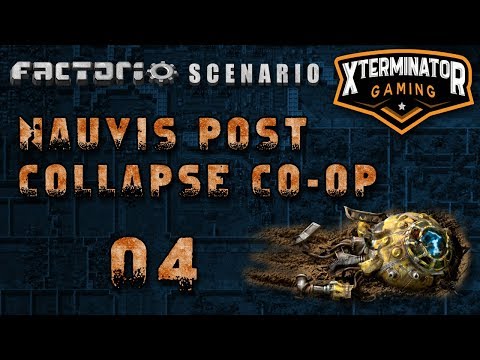 Factorio Nauvis Post Collapse Scenario EP4 - Exploring The Mainland! : Multiplayer Gameplay