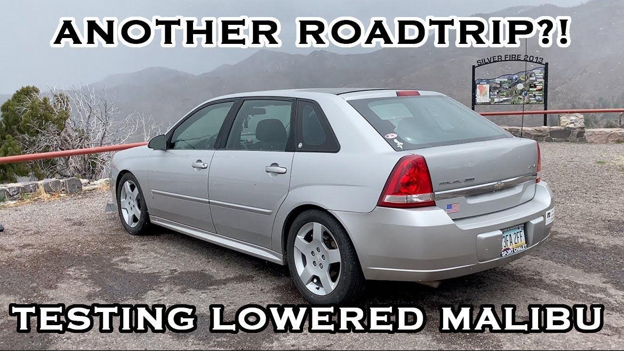 Testing My LOWERED Malibu Maxx! *Scenic Drive* | MAXX P ...