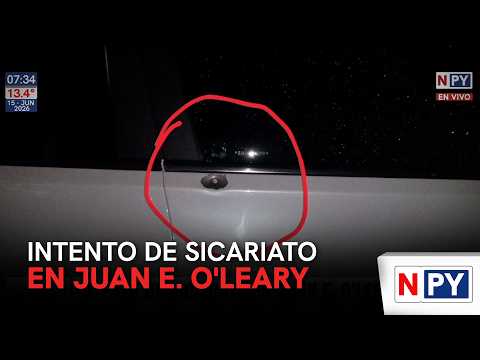Intento de sicariato en Juan E. O'leary