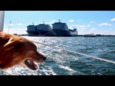 BEGINNING OF THE INTRACOASTAL WATERWAY - WATCH OUT FOR THE SHIPS!
