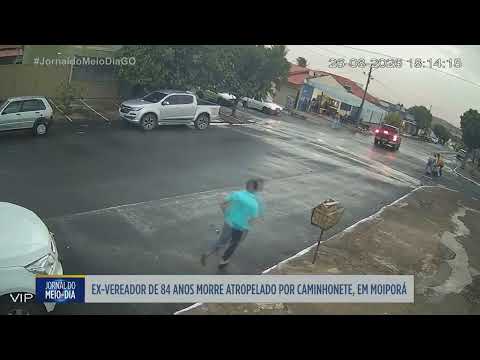 Ex-vereador de 84 anos morre atropelado por caminhonete em Moiporá