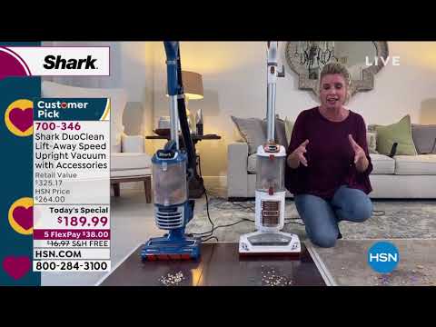 Shark DuoClean LiftAway Speed Upright Vacuum with Access...