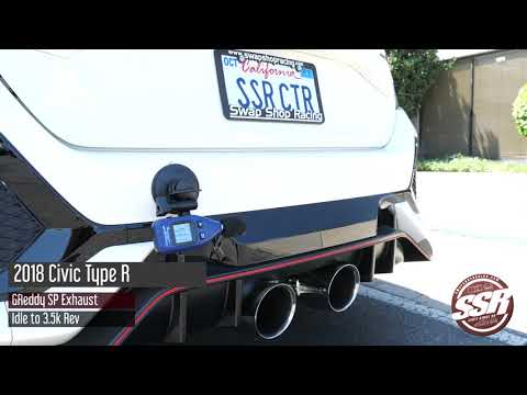 Honda Civic Type R FK8 GReddy SP Exhaust Sound Comparison