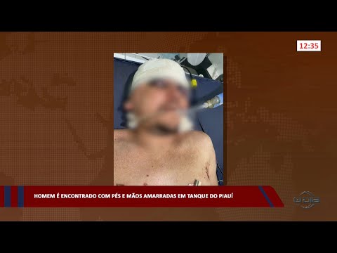 Homem é encontrado com pés e mãos amarradas em Tanque do Piauí 05 04 2023