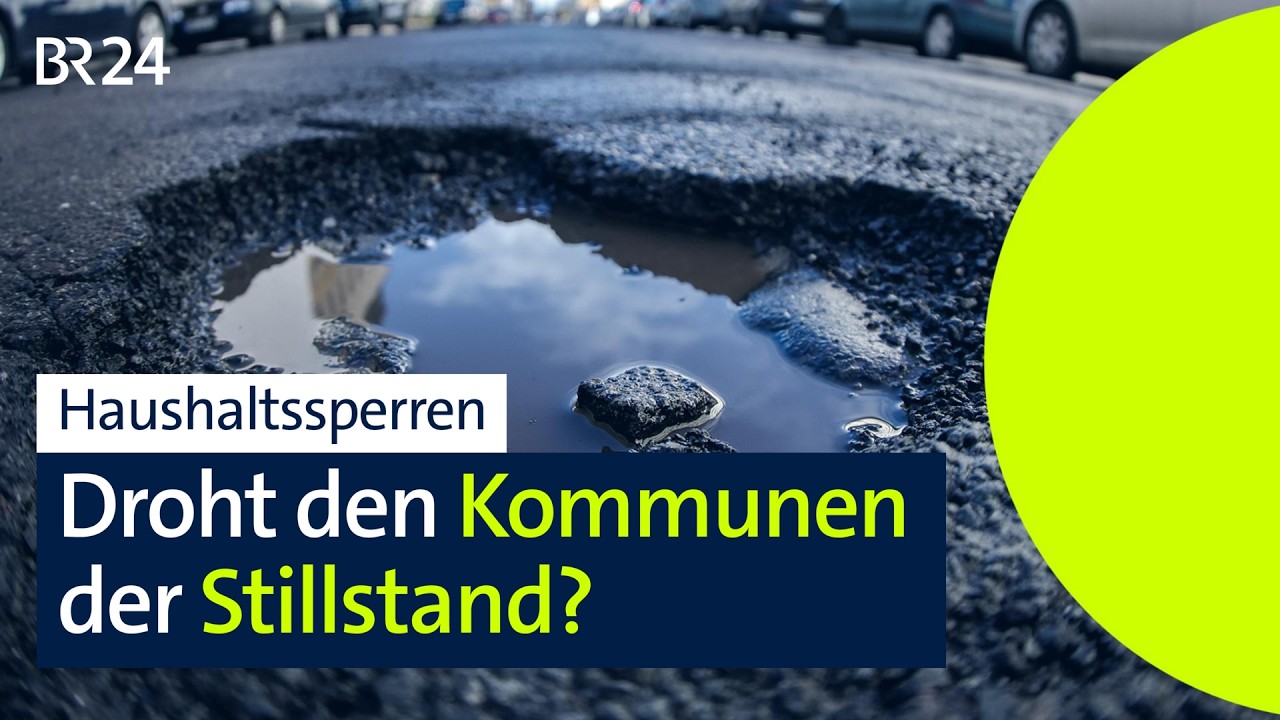 Haushaltsperren: Droht den Kommunen der Stillstand? | BR24