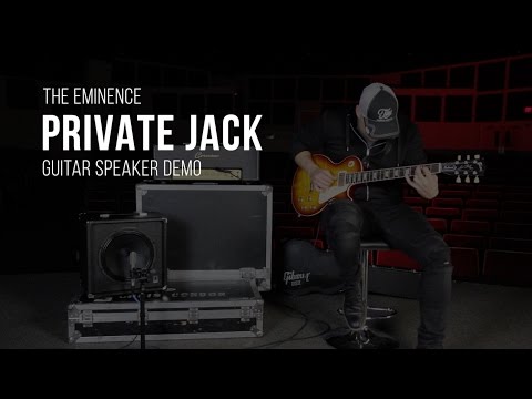 Eminence Private Jack Guitar Speaker Demo