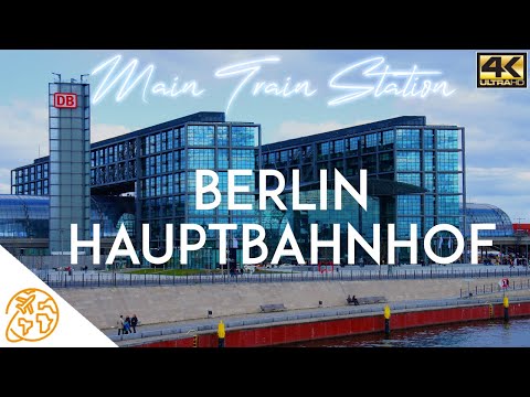 Berliner Hauptbahnhof Hauptbahnhof & U-Bahn-Station 4K-Tour Deutschland