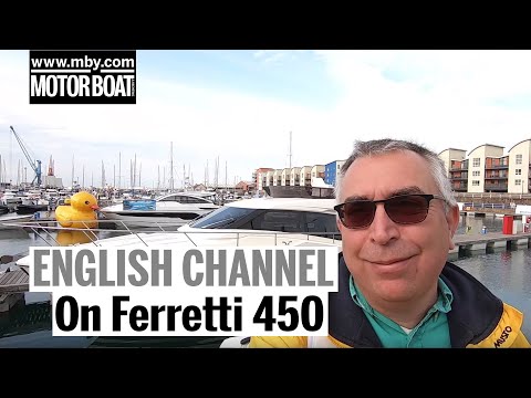 Crossing the English Channel on a Ferretti 450 | Motor Boat & Yachting