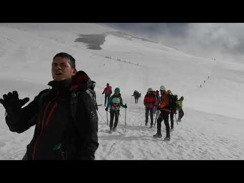Maltempo sul Breithorn Occidentale (4.165 m) - Bad weather on Breithorn