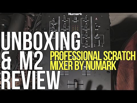 Распаковка и демонстрация микшерного пульта Numark M2