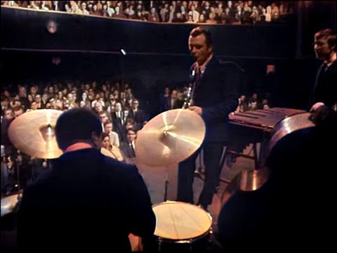 The Stan Getz Quartet, at the London School Of Economics, November 14th, 1966 (colorized)