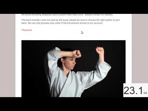 Shobu Europe - Karategi in less than 1 minute