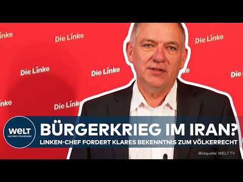 SCHOCK IM IRAN: Linken-Chef Jan von Aken fordert klare Haltung gegen Gewalt und für Völkerrecht