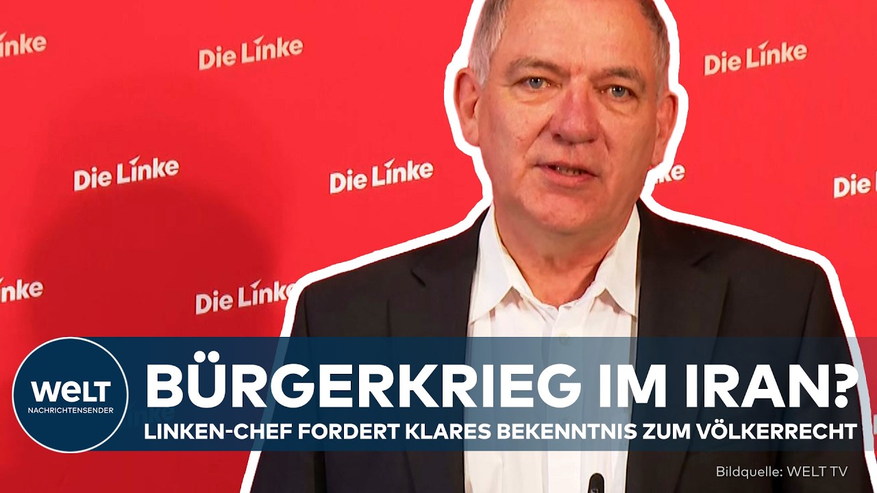 SCHOCK IM IRAN: Linken-Chef Jan von Aken fordert klare Haltung gegen Gewalt und für Völkerrecht