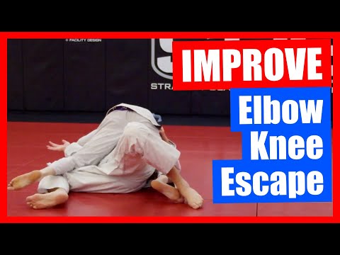 IMPROVE your Elbow Knee Escape with this ONE simple method