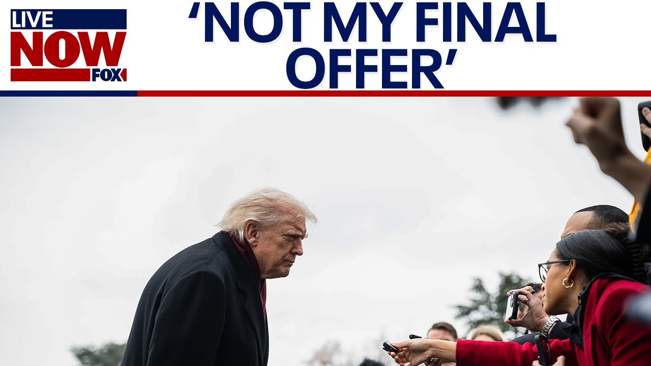 President Trump reacts to 28-point peace plan, Mamdani meeting, MTG & more