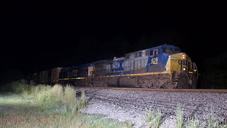 LATE NIGHT CATCH! YN2 CW44AC #428 & Spirit of Louisville #12 Leads M408 in Centralia, VA | 09.23.25