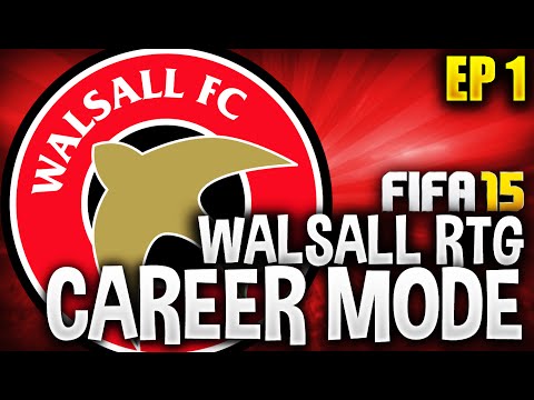 THE ROAD TO GLORY! Walsall Career Mode - E1