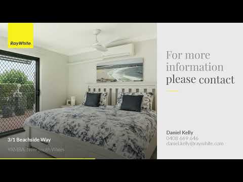 3/1 Beachside Way, Yamba, NSW 2464, 3 Bedrooms, 2 Bathrooms, Apartment