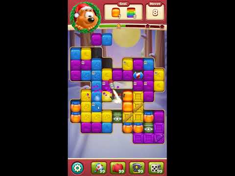 Toon Blast Level 7475 - NO BOOSTERS 🐻🐺🐱 | SKILLGAMING ✔️