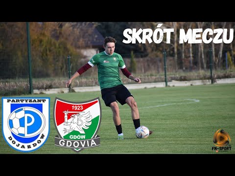 SKRÓT MECZU : KO KRAKÓW GR. III PARTYZANT DOJAZDÓW - GDOVIA GDÓW (09.11.2024)