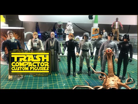 Custom Star Wars head swaps (Full Version) tutorial - Trash Compactor
