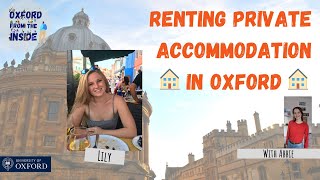 Oxford from the Inside #102: How to rent private Accommodation in Oxford
