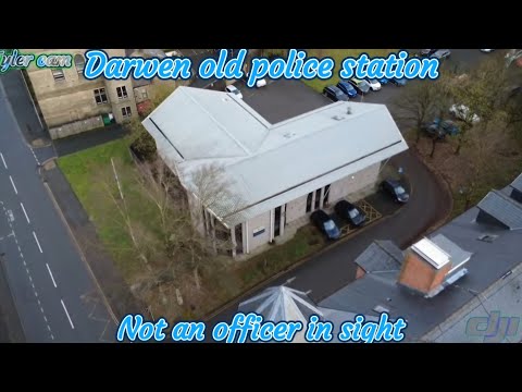Darwen's old police station.. Not an officer in sight.