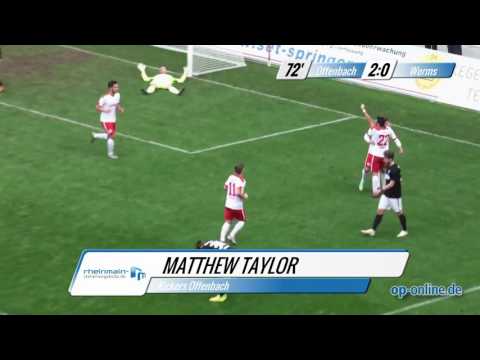 OFC gegen VfR Wormatia Worms: Tore und Höhepunkte