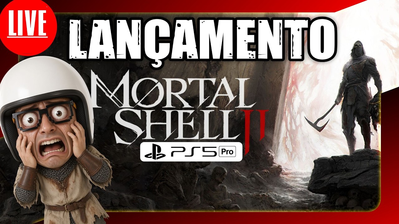 🎮🚨🍺 AO VIVO - MORTAL SHELL 2, ACESSO ANTECIPADO no PS5 Pro #mortalshellii