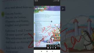 Class-V English- II Mulberry,(Poem- My books)