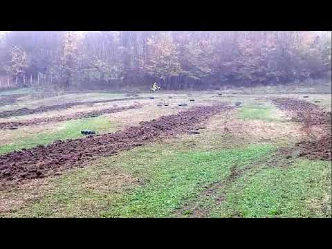 Motocross Gyakorló pálya nyomvonal tesztelés
