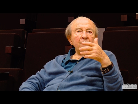 Masterclass ProQuartet - 1 - Entretien avec Menahem Pressler
