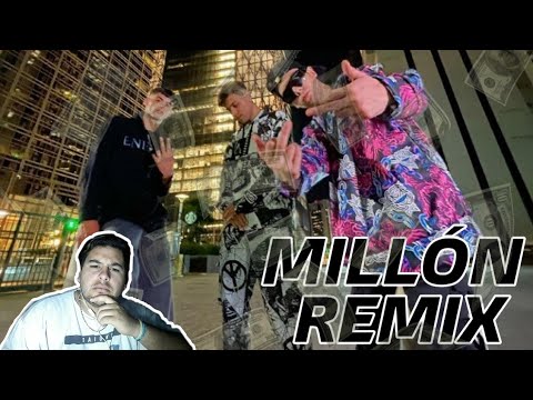 REACCIÓN A Nico LaFleur, Lucho SSJ, Dam SSJ - MILLÓN REMIX (Shot by HeadProd)