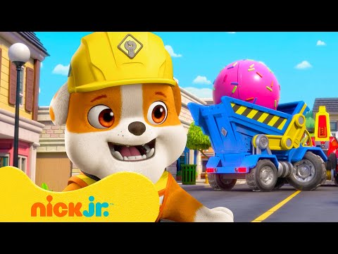Capa de Rubble e Sua Turma | Os Projetos e Construções Mais Legais de Rubble! com Mix | 1 Hora  | Nick Jr.