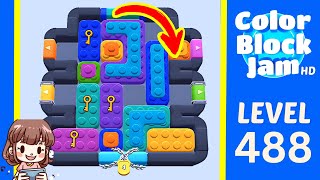 Solution du Niveau 488 de Color Block Jam