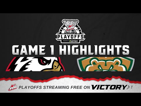 Everett Silvertips at Portland Winterhawks – Game 1 | 2025 WHL Playoffs Highlights