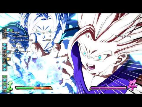 DBFZ 1.29 TGohan Midscreen Lv3 Vanish Left Right