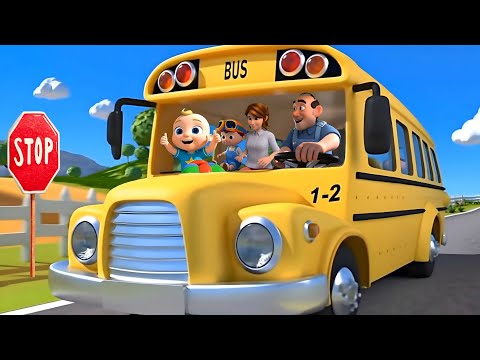 Wheels on the Bus | Nursery Rhymes & Kids Song