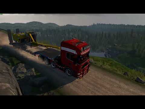 ETS 2 ProMods 2.61 Kirkenes(Uphill) to Hiorthhamn.