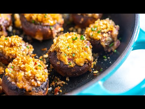Easy Stuffed Mushrooms Recipe
