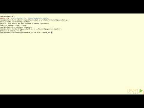 Docker for Web Developers Tutorial BitBucket Project | packtpub com