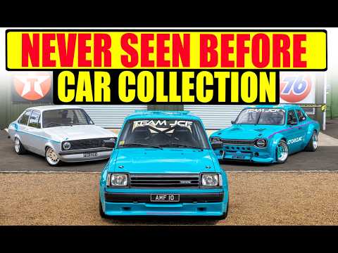 🔥Hidden Ford Escort Heaven! Touring a Private Collection of Classic Fords & Rare Muscle Cars🔥 [4k]