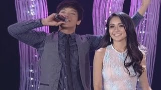 Kathryn &amp; Daniel &#39;With A Smile&#39; duet at the ABS-CBN Christmas Special 2013