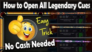 How to Open Legendary Cue in 8 Ball Pool | Easy Trick
