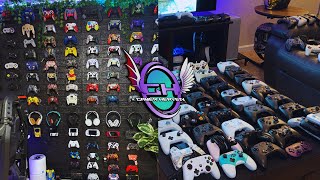 Controller Collection Tour: $20K, 200+ Custom, Retro, Pro Gamepads Galore